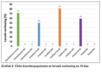 Beheer mieliestamboorders met Bt-mielies