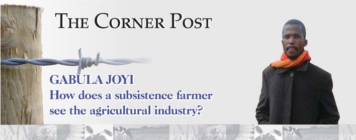 GABULA JOYI: How does a subsistence farmer see the agricultural industry?