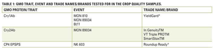 A look at the quality overview of the 2014/2015 maize crop